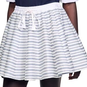 Lauren Spiral Print Skater Skirt